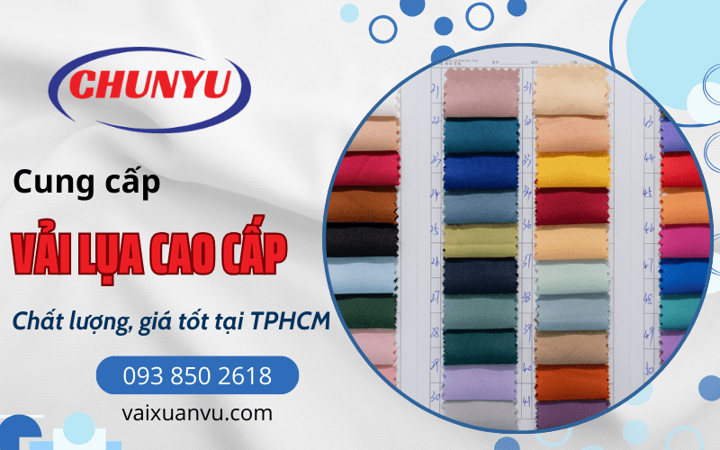 mua vải lụa ở đâu TPHCM